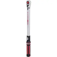 Ks Tools 1/2" ERGOTORQUEprecision Ratschen-Drehmomentschlüssel, 40-200Nm, rot