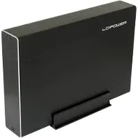 LC-Power LC-35U3-Becrux-C1, HDD-Gehäuse, 3.5", SATA, Serial ATA II, Serial ATA III, USB Anschluss, Schwarz