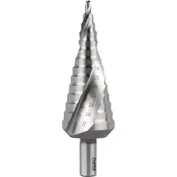 RUKO Stufenbohrer HSSE-Co 5 spiralgenutet mit Kreuzanschliff Ø 4 - 30 mm - 101052E/