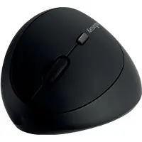 Kensington Pro Fit Ergo Wireless Maus für Linkshänder, RF Wireless, 1600 DPI, Schwarz