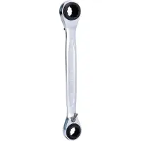 Ks Tools 4 in 1 GEARplus umschaltbar Doppel-Ratschenringschlüssel