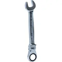 Ks Tools GEARplus Gelenk-Ratschenringmaulschlüssel feststellbar