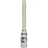 Ks Tools 3/8 Antriebswellen-Bit-Stecknuss mit Gelenk für Vielzahn, M10