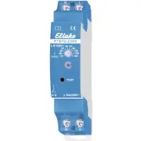 Eltako 23001802 Prueftaster PTN12-230V fuer Notleuchten mit RV
