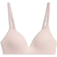 HUGO Bügelloses gepolstertes Bralette mit Logo-Band Grösse L