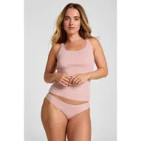 Hunkemoller Damen Singlet Basic Rosa
