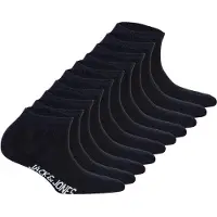 Jack & Jones JACK&JONES Kinder Sneakersocken, 10er Pack - JACDONGO SOCKS, Baumwollmischung, einfarbig