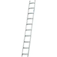 Krause 804334 Aluminium Dachleiter Silber 6 kg