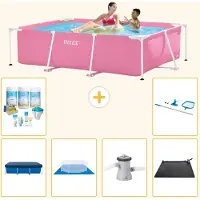Intex Rechteckiger Frame Pool - 220x150x60 cm - 7-teilig SCB97