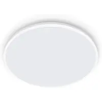 WiZ Connected Deckenleuchte Rune 21W, Wi-Fi/Bluetooth, Weiß, Wi-Fi 4 (802.11n), 802.11b, 802.11g, LED, Metall, Kunststoff, Nicht austauschbare(s) Leuchtmittel