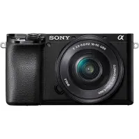 Sony α 6100, 24,2 MP, 6000 x 40000 Pixel, CMOS, 4K Ultra HD, Touchscreen, Schwarz