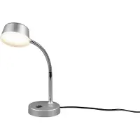 TRIO - Tischlampe KIKO - Grau - 12x12x34 cm