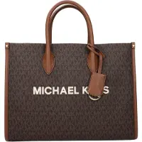 Michael Kors Handtasche aus Stoff in Braun