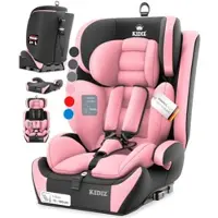 Kidiz Autokindersitz Premium Kinderautositz Gruppe 1+2+3, 9-36 kg 5-Punkt-Sicherheitsgurt, Autositz, Kindersitz, Einstellbare Kopfstütze, Mitwachsende Sitzerhöhung 1-12 Jahre, Stabil und Sicher