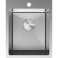 Mexen Solix Edelstahl-Spülbecken 1-Kammer 400 x 500 mm, Inox - 6406401000-01