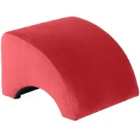 58 aufm Kessel POLSTERHOCKER Kajsa Samtvelours rot