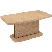 58 aufm Kessel Couchtisch höhenverstellbar ausziehbar Cora 110x53x63 Eiche Castello