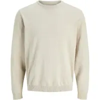 Jack & Jones Rundhalspullover "JJEBASIC KNIT CREW NECK NOOS" Baumwolle, regular fit