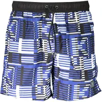 Karl Lagerfeld Blu Polyester Männer Badeboxer