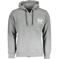 La Martina Grigio Baumwolle Herren Sweatshirt