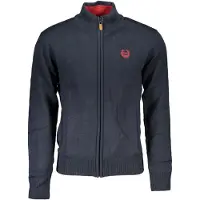 Gianmarco Venturi Blauer Baumwollcardigan für Männer