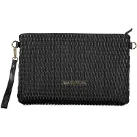 Mario Valentino Elegante schwarze Damentasche mit abnehmbarem Griff und Schultergurt