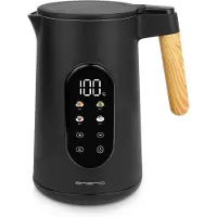 Emerio WK-119988, 1,7 l, 2200 W, Schwarz, Edelstahl