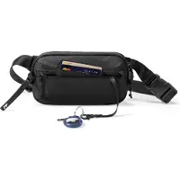 Tomtoc Sling Bag mit RFID Schutz Aviator-T33 1.5 L, Anti Diebstahl Bauchtasche Umhängetasche Schultertasche Crossbody Bag, braun