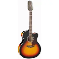 Takamine GJ72CE 12-saitige Elektro akustische Sunburst
