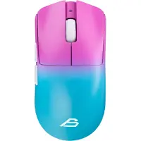 Blackstorm Gemini Gaming Mouse, pink/teal