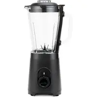 Wilfa DBL-1200B, Tischplatten-Mixer, 1,5 l, Pulsfunktion, Eis-Crusher, 1200 W, Schwarz, Transparent