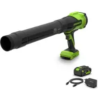 Greenworks POWERALL 24V Laubbläser 209 km/h - 4Ah Akku