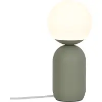 Nordlux Tischlampe Notti Grün mit Weiß