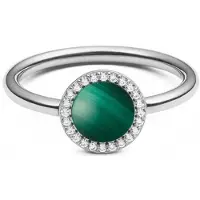 Daniel Wellington Elegant Ring With Malachite And Crystals Audrey Dw00401317