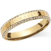 Daniel Wellington - Dazzling gold-plated ring with cubic zirconias Classic Aura DW004015 - Circuit: