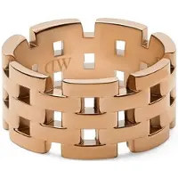 Daniel Wellington - Designer bronze ring made of steel 5-Link DW0040097 - Circuit: 56 mm