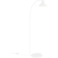 Nordlux Bogenlampe Dial, weiß / opal, für Wohn- / Esszimmer, Metall, Skandinavisch, Stehlampe