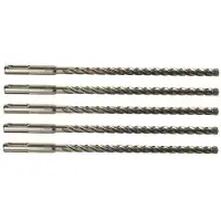 Milwaukee Milwauk 5 Stück SDS-Plus Bohrer 10 x 165 mm, Nickel