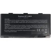 AccuCell Akku passend für MSI GT660, Li-Ion, 11,1V, 6600mAh, 73,3Wh, black