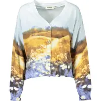 Desigual Azzurro Baumwoll Damenpullover