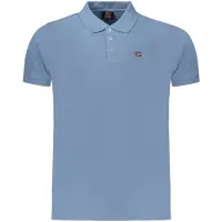 NORWAY 1963 Herren Polohemd aus Baumwolle in Hellblau
