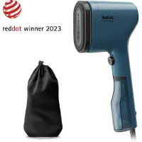 Tefal Pure POP Dampfbürste, blau, DT2020, Dampfglättet/Reinigt Kleidungsstücke