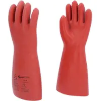 Ks Tools 117.0081, Isolierende Handschuhe, Rot, Erwachsener, Männlich, UV-beständig, Latex