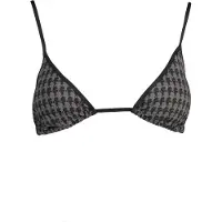 Karl Lagerfeld Schwarzer Polyamid Damen Badeanzug