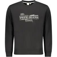 Pepe Jeans für Herren. PM5800066 Sweatshirt Gus schwarz (M), Lässig, Baumwolle