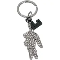 Lacoste Schlüsselanhänger L Charms Strass Croc Charm Strass