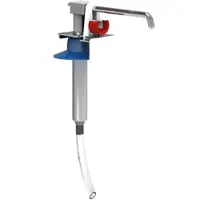 Novocal GmbH Edelstahlpumpe für Deinfektionsmittelspender 500ml | Packung (1 Stück)