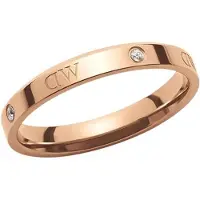 Daniel Wellington - Original bronze ring with Classic Lumine DW004002 crystals - Circuit: 68 mm