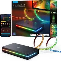 Govee AI Sync Box 2, Schwarz, 60 W, 12 V, HDMI, USB-C, HDMI