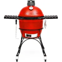 Kamado joe Grills Keramikgrill Classic II, Innovation 2019, rot/schwarz